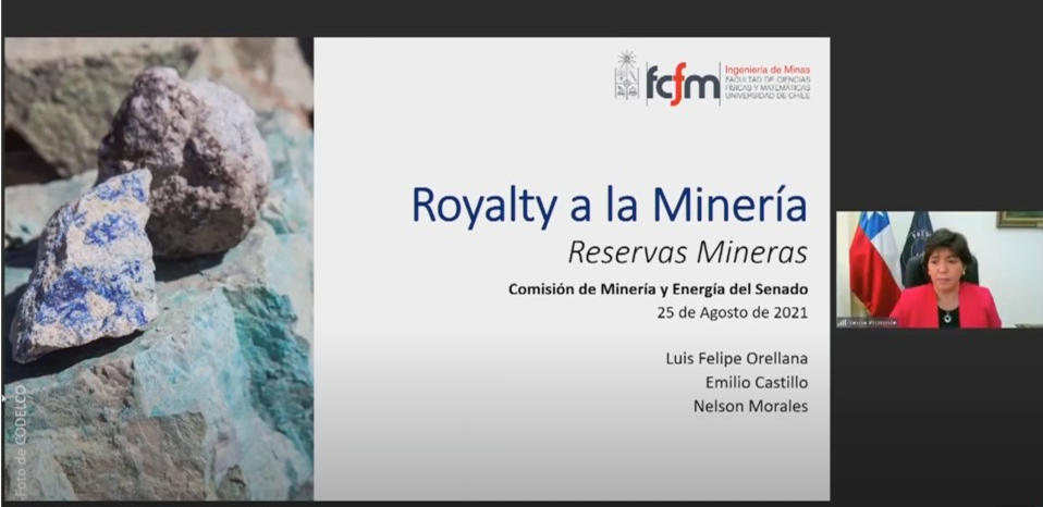 Acad Micos Del Dimin Presentan Trabajo Sobre Royalty Minero En Comisi N